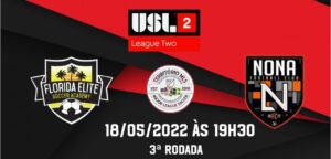 Pré jogo: Embalado após duas vitórias, Nona FC visita o Flórida Elite