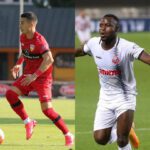 Erik Thommy, a esquerda, e William Agada, a direita, são novos reforços do Sporting KC