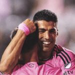 MLS: Luiz Suarez comemora gol com Lionel Messi pelo Inter Miami