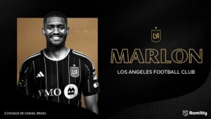 LAFC anuncia a contratação do zagueiro Marlon, ex-Fluminense