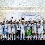 LA Galaxy celebra o título (LA Galaxy / X)