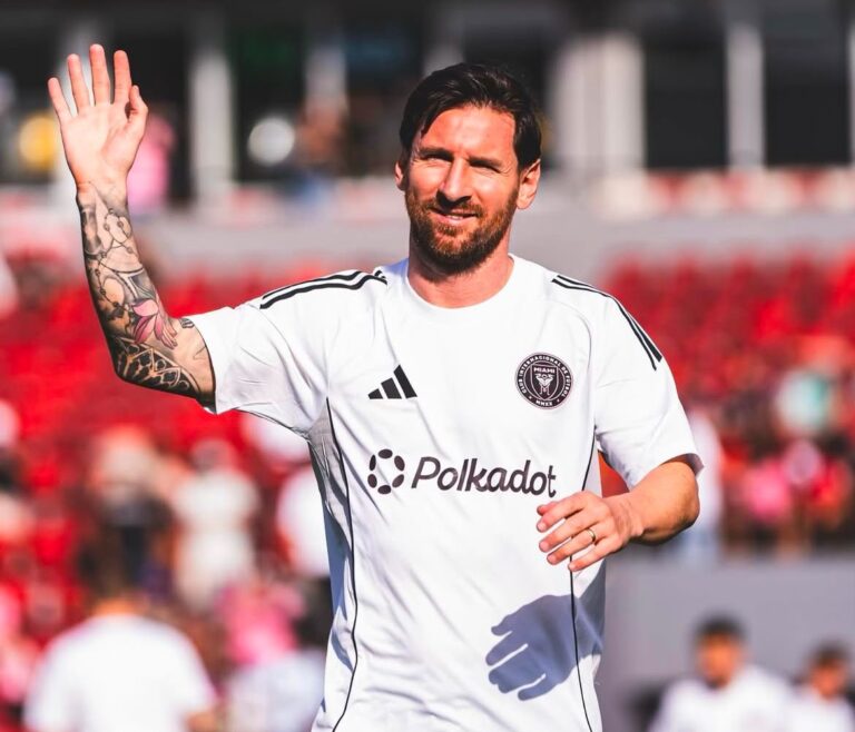 Era questão de tempo até Messi fazer com que os Camisas Rosas começassem a colher os frutos de seus investimentos - Fonte: Instagram / @intermiamicf