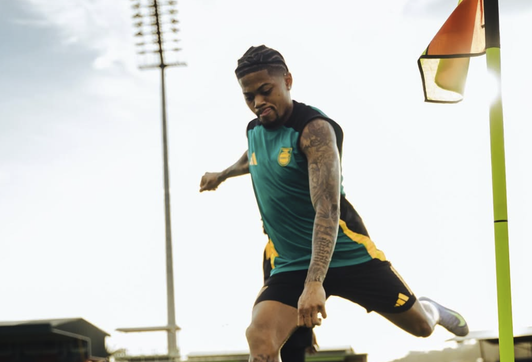 Leon Bailey - jogador da Jamaica (Concacaf)