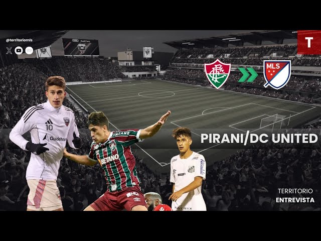 Gabriel Pirani fala sobre adaptação na MLS, futuro no DC United e carinho pelo Santos e Fluminense
