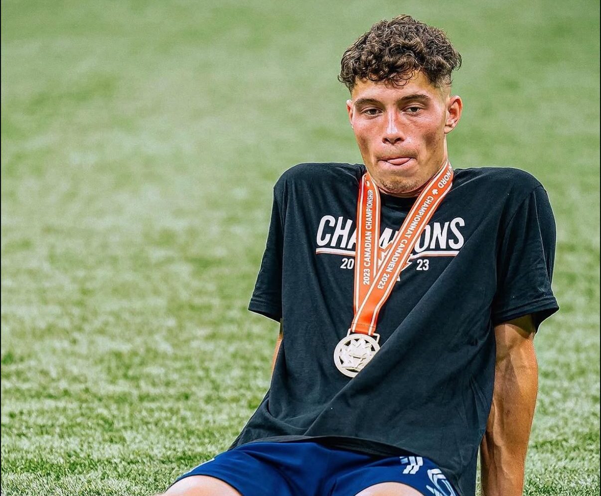 Sebastian Berhalter após conquista do Canadian Championship// @sebastianberhalter