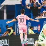Messi comemora gol do Inter Miami