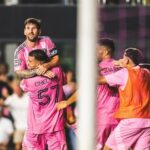 Lionel Messi celebra gol na Leagues Cup (Inter Miami / X)