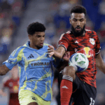 Choupo-Moting com o Nre York (New York Red Bulls /X)