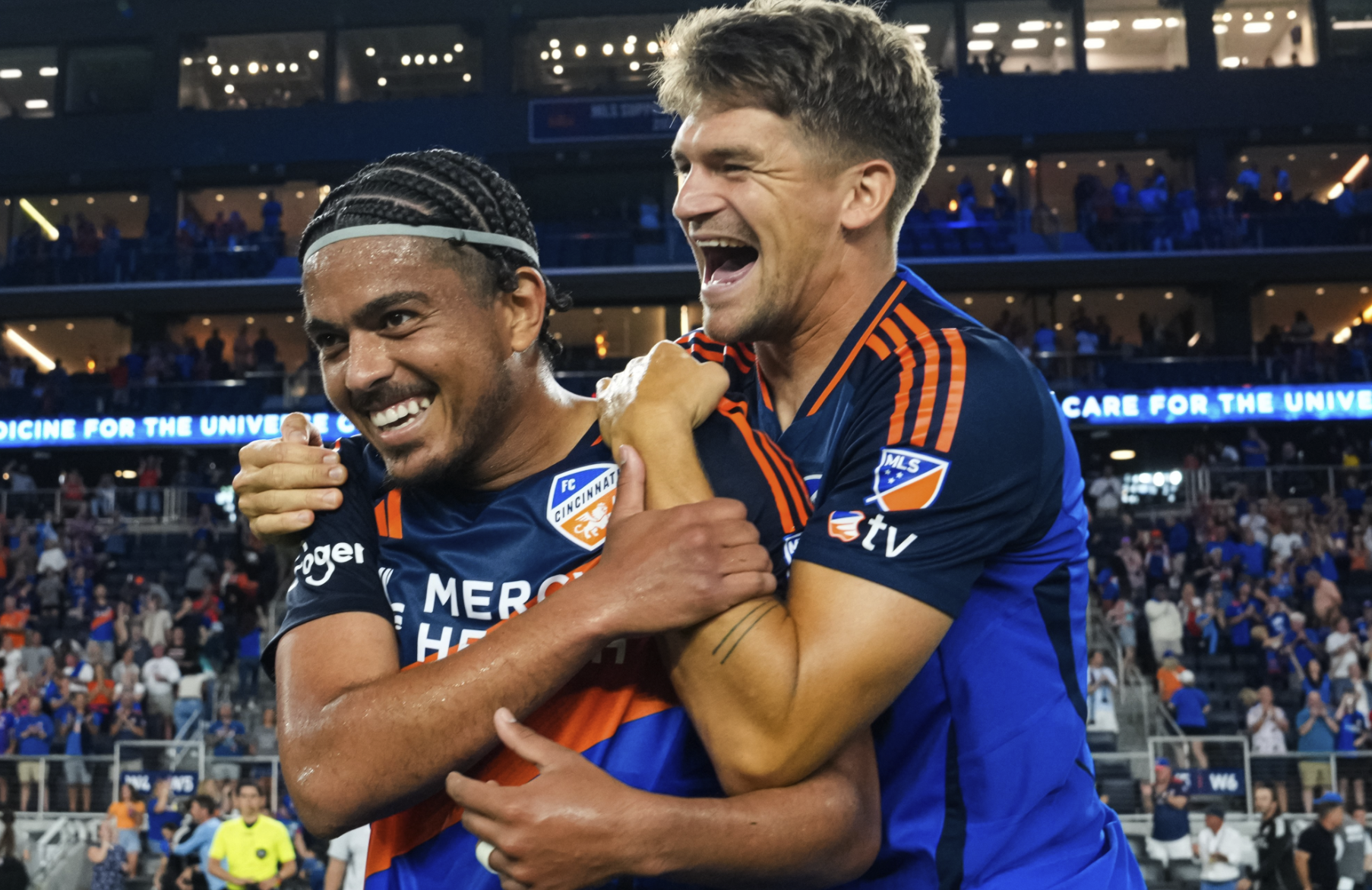 Evander celebra em Cincinnati pela Jornada 33 da MLS (FC CIncinnati / X)