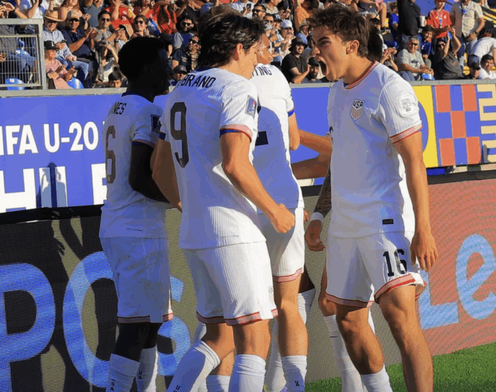 Sub-20 dos Estados Unidos encara a Itália após vencer seu grupo no Mundial (@usynt / Instagram)