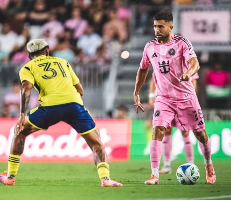 Busquets, Alba e Messi lideram o Inter Miami no jogo 3 contra o Nashville SC (Inter Miami /X)