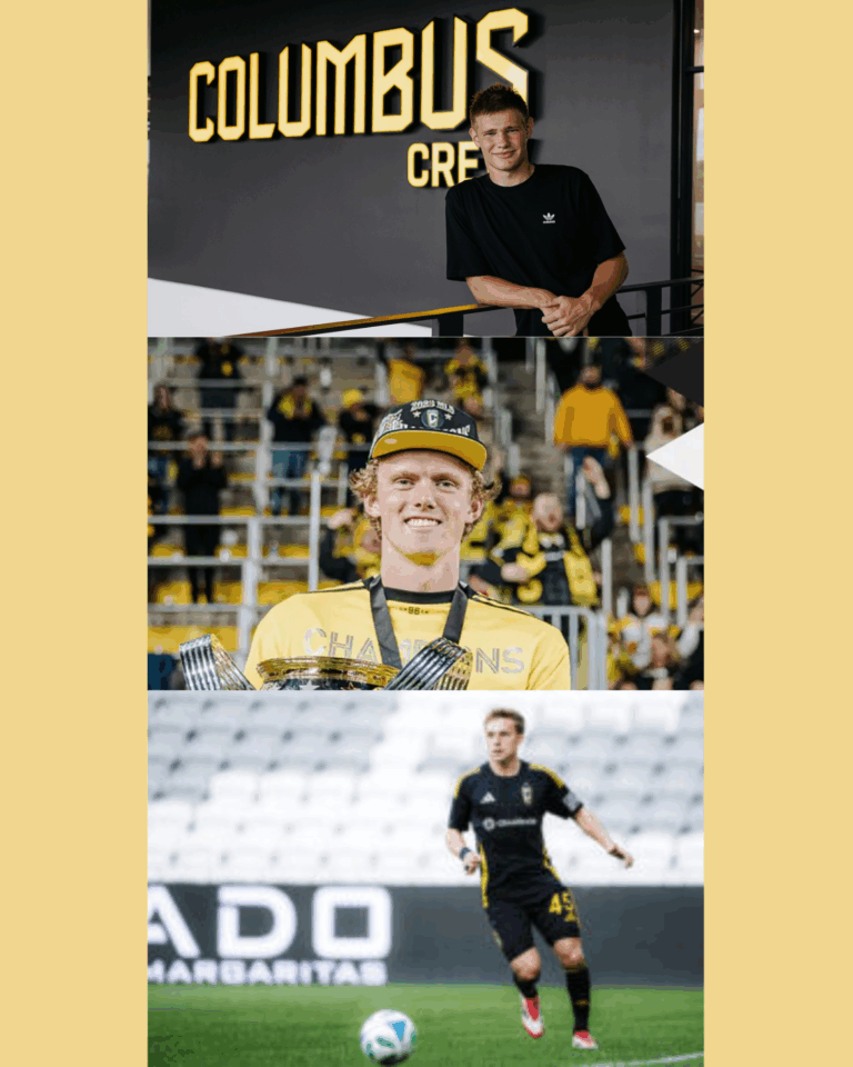 Columbus Crew promove trio da base e reforça identidade para a temporada 2026