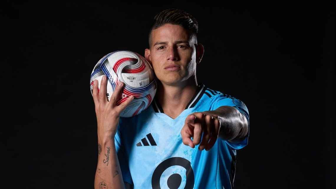James Rodríguez é apresentado no Minnesota United e projeta impacto imediato na MLS