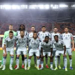 HOUSTON, TEXAS - 21 DE FEVEREIRO: O XI titular do Chicago Fire FC contra o Houston Dynamo FC durante o jogo no Shell Energy Stadium em 21 de fevereiro de 2026 em Houston, Texas. (Foto de Tim Warner/Getty Images)