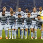 SAN JOSE, CALIFÓRNIA - 21 DE FEVEREIRO: A equipe titular do Sporting Kansas City posa para esta foto antes do início de um jogo da MLS contra o San Jose Earthquakes no PayPal Park em 21 de fevereiro de 2026 em San Jose, Califórnia. (Foto de Thearon W. Henderson/Getty Images)