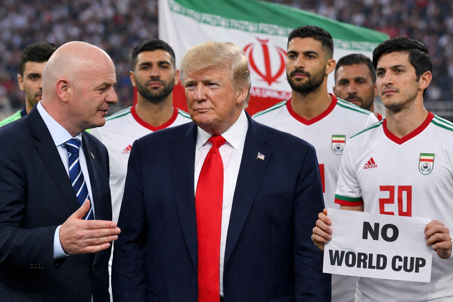 Irã anuncia desistência da Copa do Mundo 2026