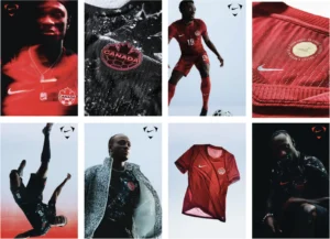 Canada Soccer e Nike revelam uniformes para a Copa do Mundo de 2026